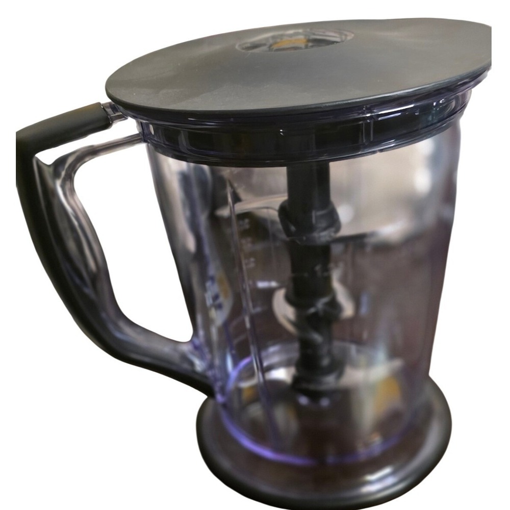 2 NINJA Food Processor Attachments  40oz & 50oz (1.5L) Clear NWT Pitcher Blade‎